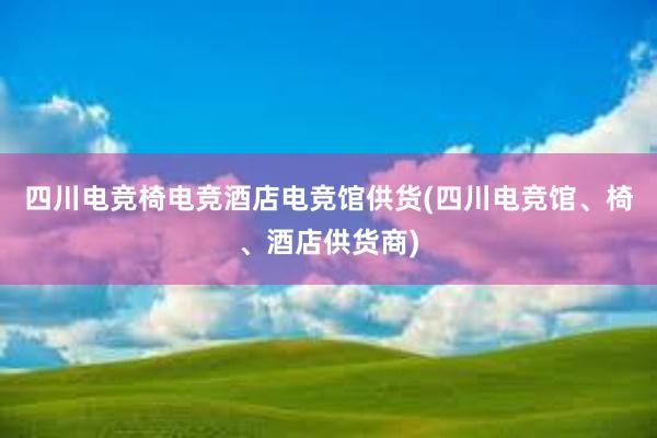 四川电竞椅电竞酒店电竞馆供货(四川电竞馆、椅、酒店供货商)