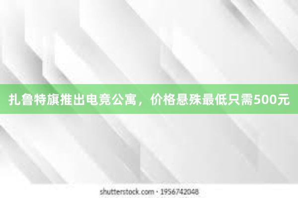 扎鲁特旗推出电竞公寓，价格悬殊最低只需500元